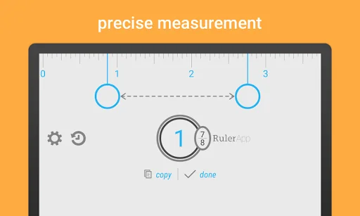 Ruler App: Measure centimeters screenshot 2