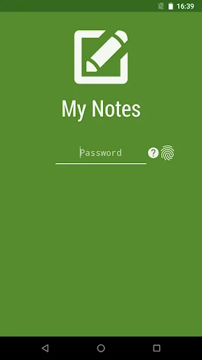 My Notes - Notepad screenshot 1