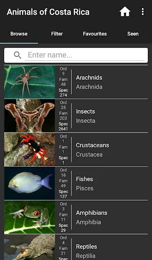 Animals of Costa Rica screenshot 2