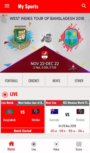Robi MySports screenshot 1