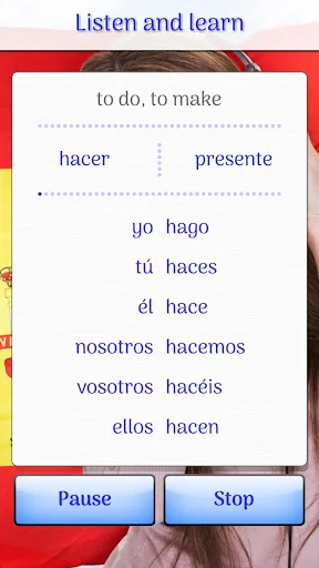 Learn Spanish Verbs screenshot 2