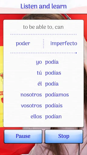 Learn Spanish Verbs screenshot 4
