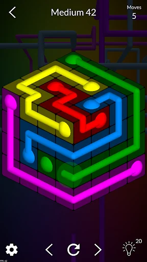 Cube Link: Connect the Dots