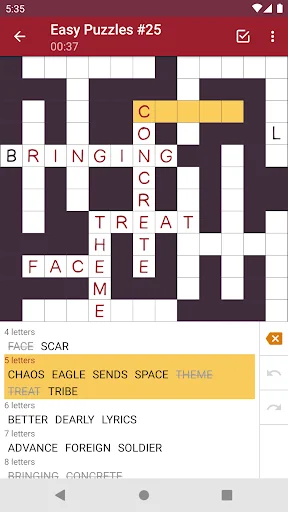 Fill-In Crosswords screenshot 4
