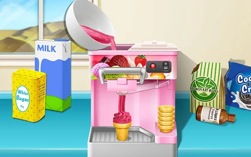 Frosty Ice Cream! Icy dessert screenshot 2