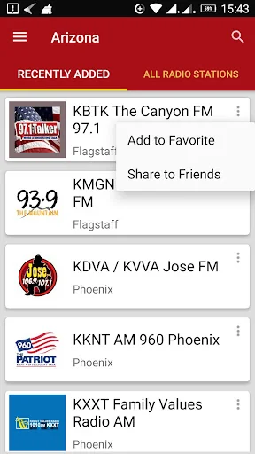 Arizona Radio Stations - USA