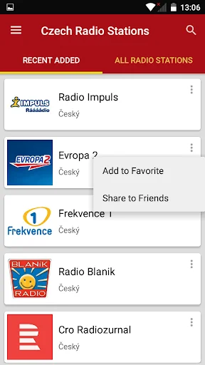 Czech Radio Stations