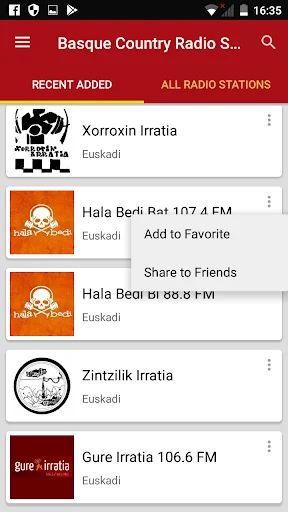 Basque Country Radio Stations