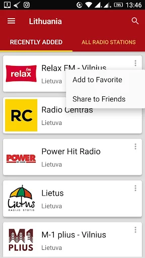 Lithuania Radio Stations