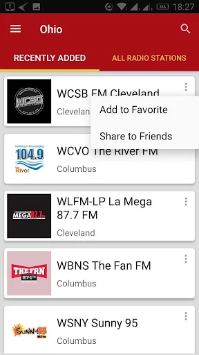 Ohio Radio Stations - USA