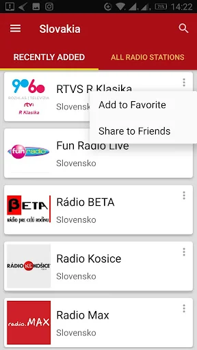 Slovakian Radio Stations