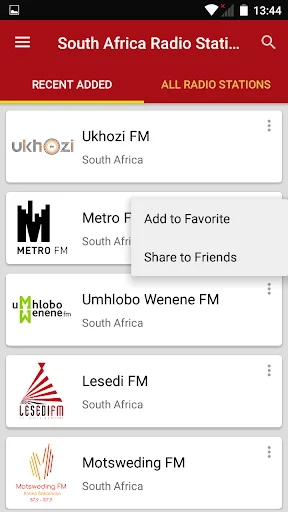 South African Radio Stations