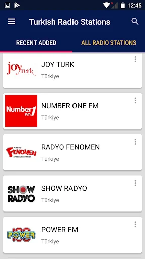 Turkish Radio Stations
