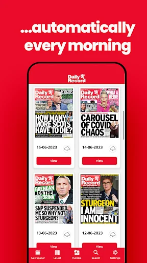 Daily Record Newspaper screenshot 2