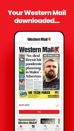 Western Mail Newspaper