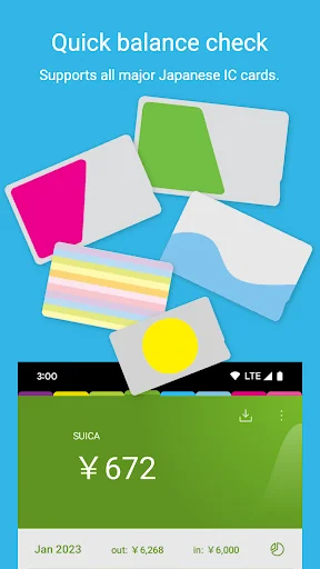 Suica and IC Card reader