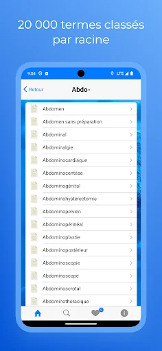 Dictionnaire Médical screenshot 1