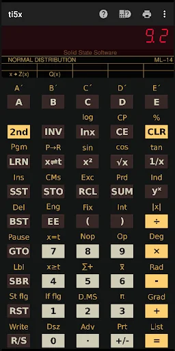 Emulator for TI-59 Calculator screenshot 1