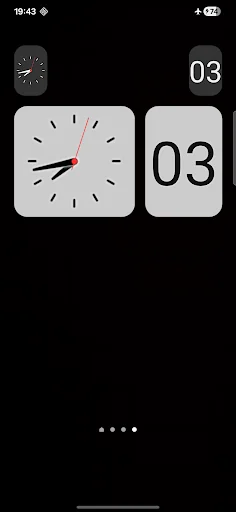 Analog Clock Second Widget