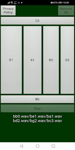 Bass Tuner 6 string