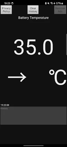 Phone Battery Temperature ℃