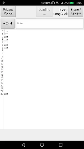 24 hours schedule management