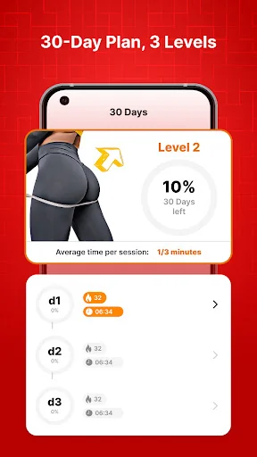 30 Day Butt & Leg Challenge screenshot 3
