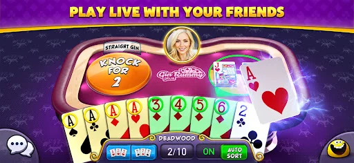 Gin Rummy Plus: Fun Card Game screenshot 2