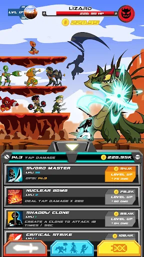 Monsters Impact : Tap Clicker