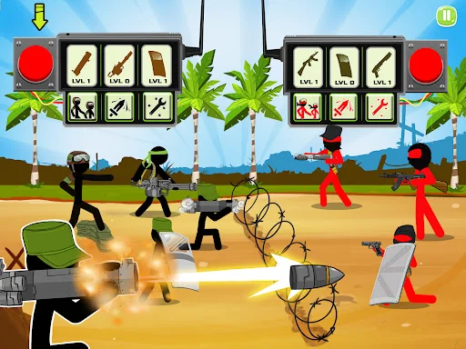 Stickman Army : Team Battle