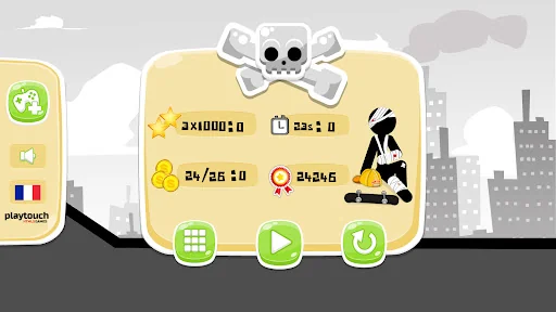 Stickman Skate : 360 Epic City screenshot 4