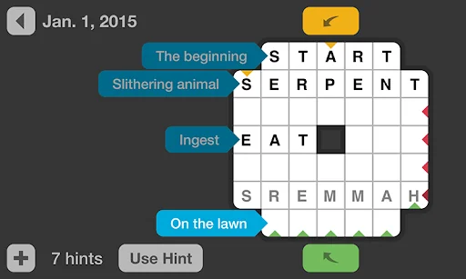 Daily Crosswords screenshot 1