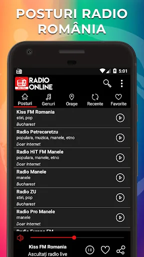 Radio Online România: Live FM screenshot 2