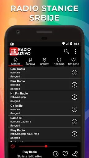 Radio Uživo - Radio Stanice FM