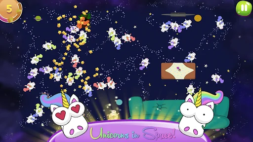 Space Unicorns - the rainbow m