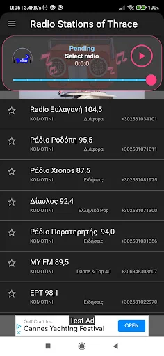 Radio Stations of Thrace