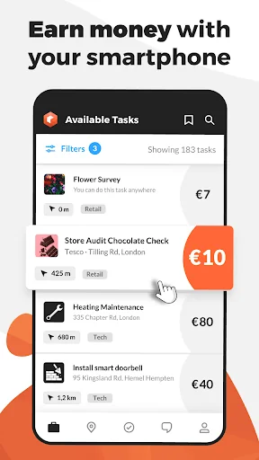 Roamler - Earn money