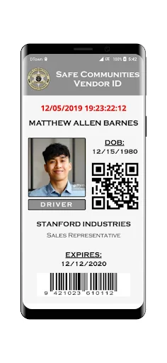 Safe Communities Vendor ID®