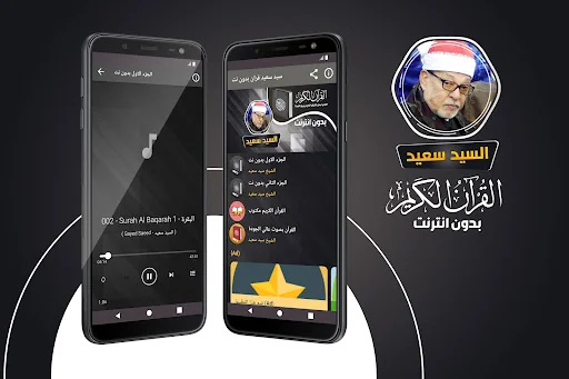 الشيخ سيد سعيد القران بدون نت