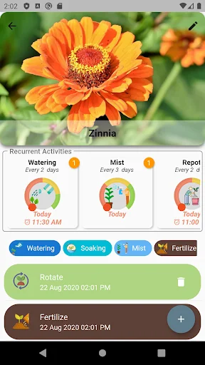 Plant Care Reminder - Plant Di