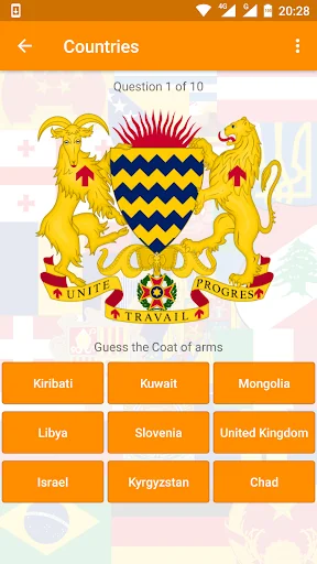 World Flags & Emblems: Quiz screenshot 2
