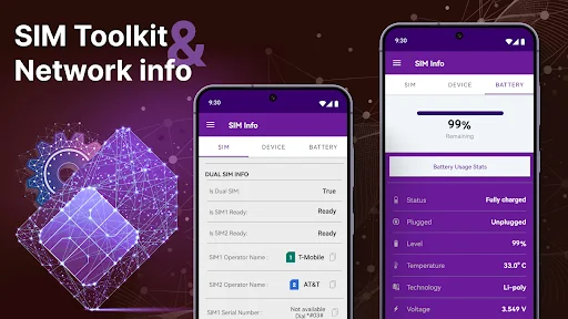 SIM Toolkit & Network info