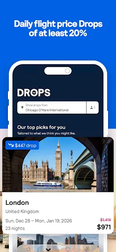Skyscanner Flights Hotels Cars screenshot 2