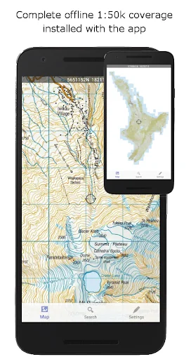 NZ Topo50 Offline - South