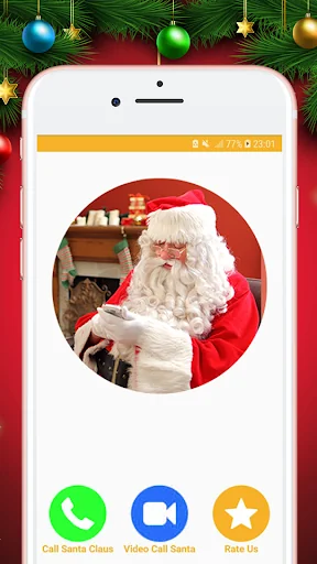 Video Call from Santa Claus screenshot 1