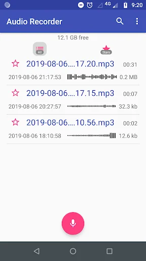 Audio Recorder Mp3 Dictaphone
