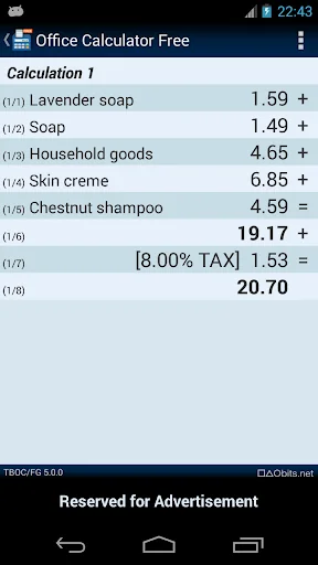 Office Calculator screenshot 2