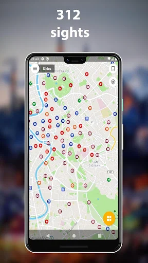 Rome Travel Map Guide