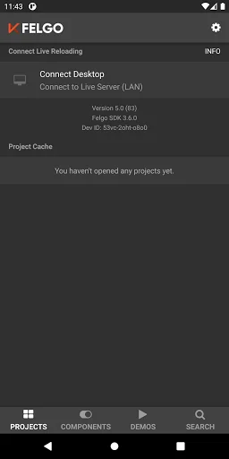 Felgo 3 QML Dev App