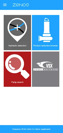Zeno Pump Selector
